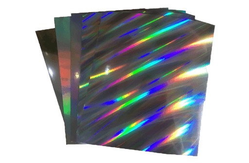 Non Wet Strength Holographic Metallized Paper